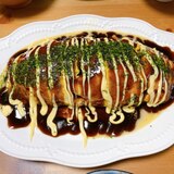 余り物でぱぱっとできるとんぺい焼き風♥